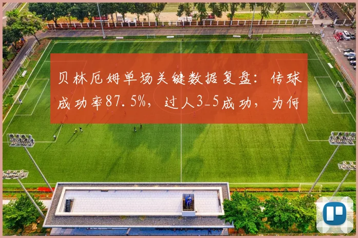 贝林厄姆单场关键数据复盘：传球成功率87.5%，过人3_5成功，为何仅获6.4分评分？表现解析