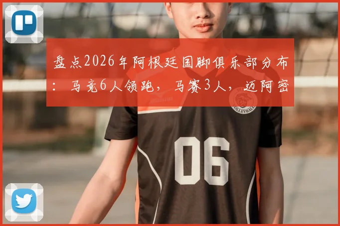 盘点2026年阿根廷国脚俱乐部分布:马竞6人领跑,马赛3人,迈阿密国际拥有2位巨星